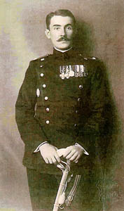 Радоје Јанковић као официр српске војске 1913. године